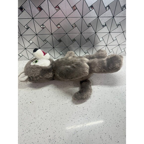 Build A Bear [BAB] Great Wolf Lodge 17in Wiley the Wolf Plush in Military Attire - Picture 6 of 12